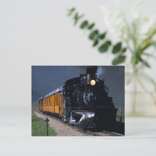 Durango & Silverton stoomtrein Briefkaart (Staand voorkant)