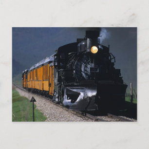 Durango & Silverton stoomtrein Briefkaart