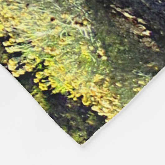 Durango  stoomtrein - Naam toevoegen Fleece Deken (Hoek)