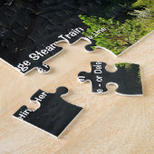 Durango  stoomtrein - Naam toevoegen Legpuzzel (Zijkant)