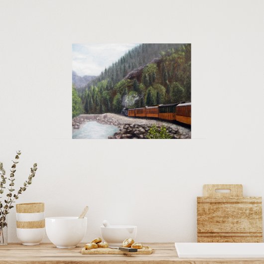 Durango Train Poster (Keuken)