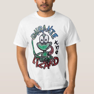 Durante het T-shirt van de hagedis