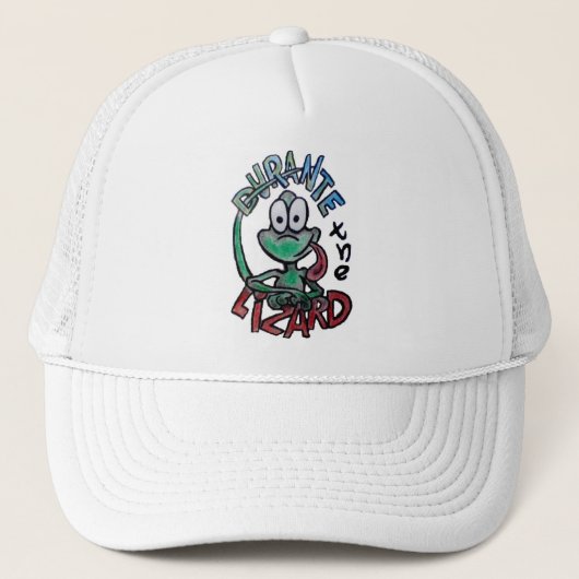 Durante the Lizard Trucker Hat Trucker Pet (Voorkant)