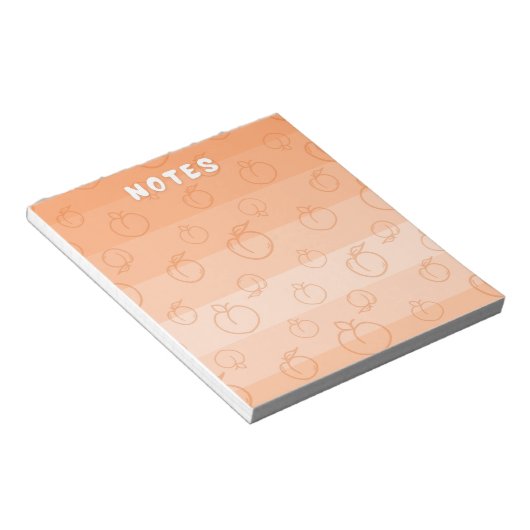 Duraznos con Crema Notitieblok (Schuin)