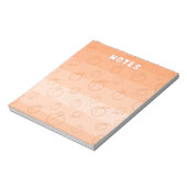 Duraznos con Crema Notitieblok (Linkerzijde)