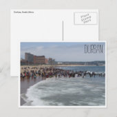 durban beachfront briefkaart (Voorkant / Achterkant)