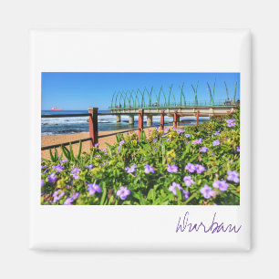Durban Pier Oceaan Zuid-Afrika Magneet
