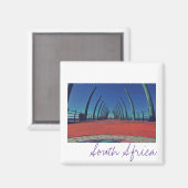 Durban Pier Oceaan Zuid-Afrika Magneet (Voorkant / Achterkant)