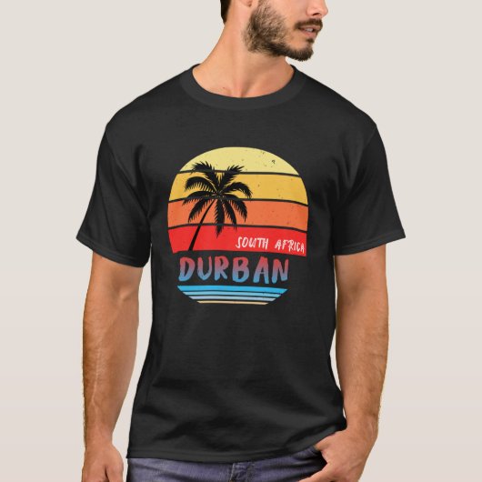 Durban   Souvenir South Africa T-shirt (Voorkant)