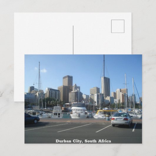 Durban, Zuid-Afrika Briefkaart (Voorkant / Achterkant)