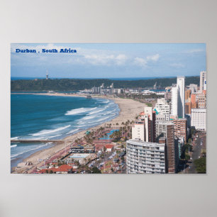 Durban , Zuid-Afrika Poster