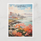 Durban Zuid-Afrika Reis Esthetiek Briefkaart (Voorkant)