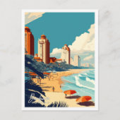 Durban Zuid-Afrika Reizen  illustratie Briefkaart (Voorkant)