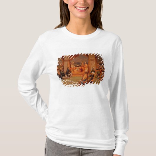 Durbar te Udaipur, Rajasthan, 1855 T-shirt (Voorkant)