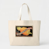 DURBER EN CO. PINEAPPEL GROTE TOTE BAG (Voorkant)