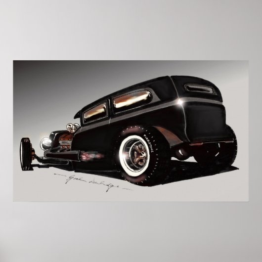 Durbie Rat Rod Poster (Voorkant)