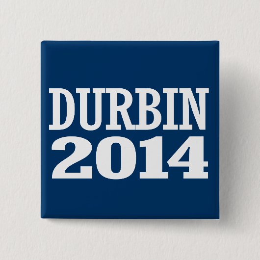 DURBIN 2014 VIERKANTE BUTTON 5,1 CM (Voorkant)
