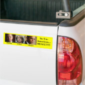 Durbin, Pelosi, Obama, dus niet-Amerikaans... ECHT Bumpersticker (Op Truck)