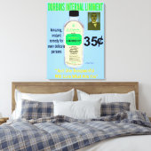 Durbins Interne Liniment Canvas Afdruk (Insitu (Slaapkamer))