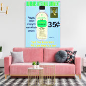 Durbins Interne Liniment Canvas Afdruk (Insitu (Woonkamer))