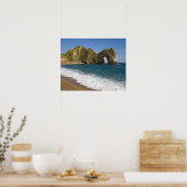 Durdle Deuren, Lulworth Cove, Jurassic Coast Poster (Keuken)