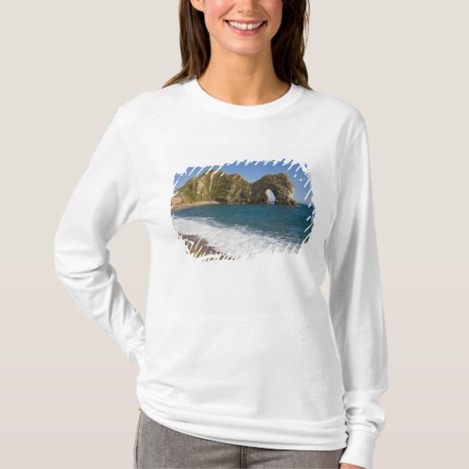 Durdle Deuren, Lulworth Cove, Jurassic Coast T-shirt (Voorkant)