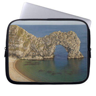 Durdle Door-boog, Jurassic Coast werelderfgoed 3 Laptop Sleeve