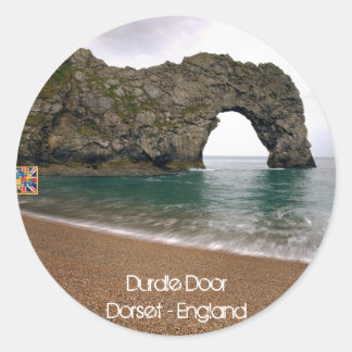 Durdle Door - Dorset - Engeland (Stickers) Ronde Sticker