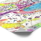 Durdle Door, Dorset, England Collage Poster (Hoek)