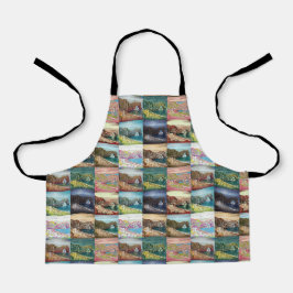 Durdle Door, Dorset, England Collage Schort