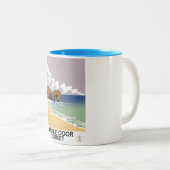 Durdle Door Dorset Tweekleurige Koffiemok (Voorkant rechts)