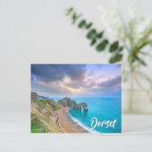 Durdle Door, Jurassic Coast, Dorset, England Briefkaart (Staand voorkant)
