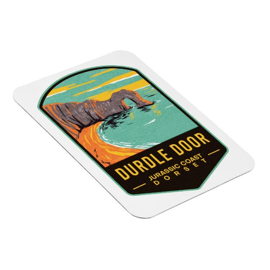 Durdle Door Jurassic Coast Dorset Magneet (Rechterzijde)