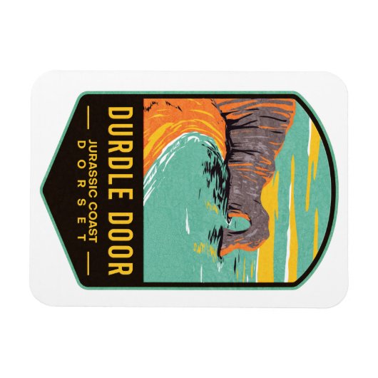 Durdle Door Jurassic Coast Dorset Magneet (Horizontaal)