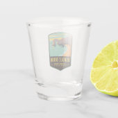 Durdle Door Jurassic Coast Dorset Shot Glas (Achterkant)