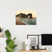 Durdle Door, Lulworth, Dorset, Engeland Poster (Thuiskantoor)