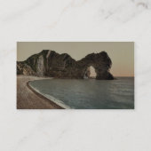 Durdle Door, Lulworth, Engeland klassieke Photochr Visitekaartje (Achterkant)