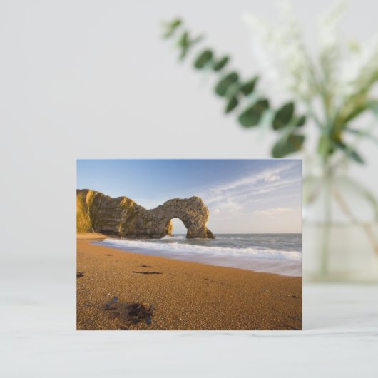 Durdle Door Rock Arch Dorset England Briefkaart (Staand voorkant)