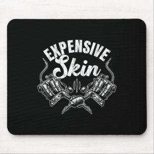 Dure Skin Funny Tattoo Artiest Tattoos Graphic Muismat