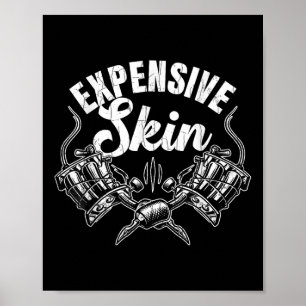 Dure Skin Funny Tattoo Artiest Tattoos Graphic Poster