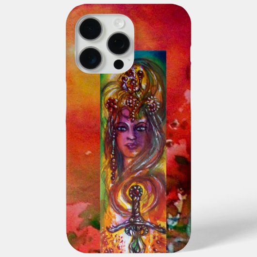 DURENDAL, EPIC SWORD EN ANGEL Red Yellow Case-Mate iPhone Case (Achterkant)