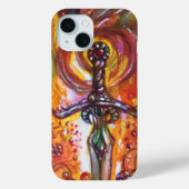 DURENDAL EPIC SWORD Red Yellow Fantasy Case-Mate iPhone Case (Achterkant)