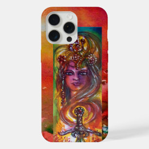 DURENDAL, EPISCH ZWAARD EN ENGEL Rood Geel iPhone 15 Pro Max Case