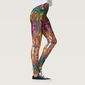 DURENDAL , ROMANTISCH SCHAKELAAR EN ANGEL Fantasy Leggings (Rechts)