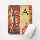 DURENDAL , ROMANTISCH SWORD EN ANGEL MONOGRAM MUISMAT (Met muis)