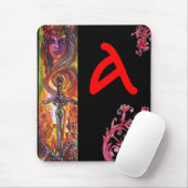 DURENDAL , ROMANTISCH SWORD EN ANGEL MONOGRAM MUISMAT (Met muis)