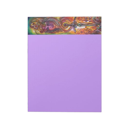 DURENDAL, ROMANTISCH ZWAARD EN DE ENGEL NOTITIEBLOK (Linkerzijde)