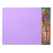 DURENDAL, ROMANTISCH ZWAARD EN DE ENGEL NOTITIEBLOK (Voorkant)