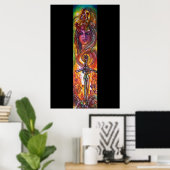 DURENDAL, ROMANTISCH ZWAARD EN DE ENGEL POSTER (Thuiskantoor)