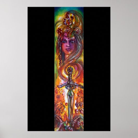 DURENDAL, ROMANTISCH ZWAARD EN DE ENGEL POSTER (Voorkant)